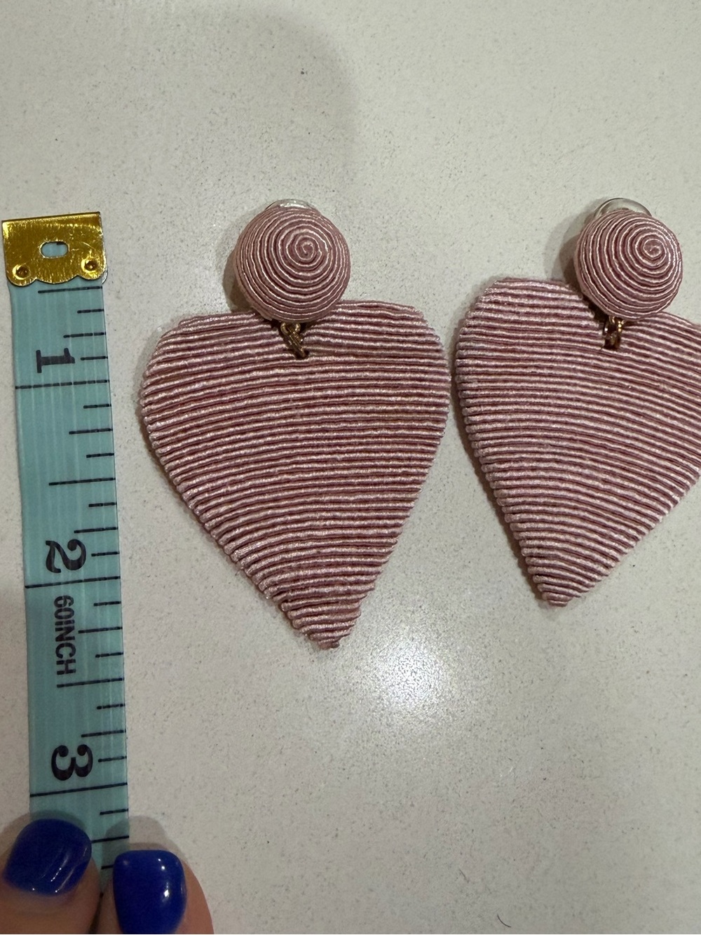 Rebecca de Ravenel Aerin Large Cora Clip-On Heart Earrings - Picture 7 of 8